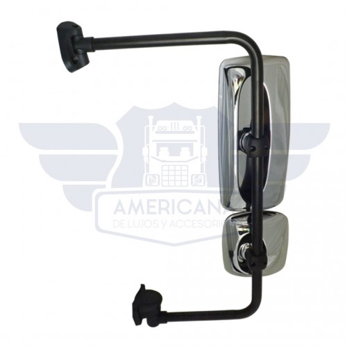 ESPEJO LATERAL CROMADO CON BRAZO FREIGHTLINER