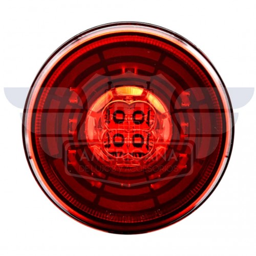 Lampara direccional redonda 4" 13 led