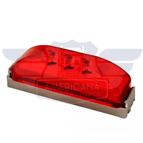 LAMPARA CACHUCHA KENWORTH 3 LED AMARILLA-AMARILLA 12V