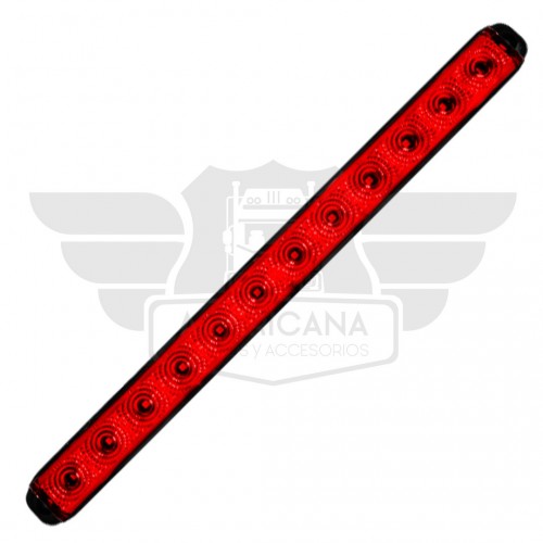 BARRA LED 12 LED SIN BISEL SECUENCIAL 3F