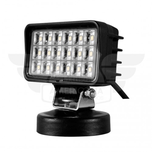 LAMPARA RECTANGULAR DE TRABAJO 18 LED CREE 1260 LM LUZ EXPANSIVA