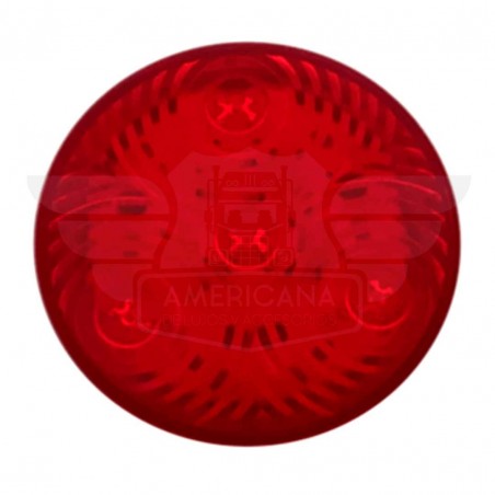 LAMPARA REDONDA 2.5" 4 LED 12 VOLTIOS
