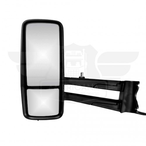 ESPEJO LATERAL PRINCIPAL CROMADO PARA KENWORTH T880, T680 ELECTRICO, DESEMPAÑADOR