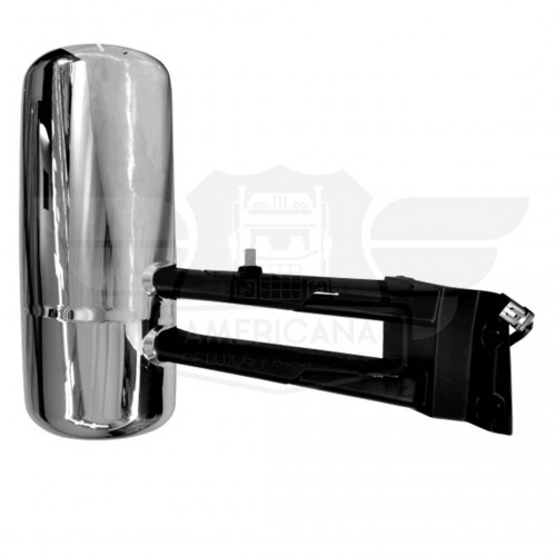 ESPEJO LATERAL PRINCIPAL CROMADO PARA KENWORTH T880, T680 ELECTRICO, DESEMPAÑADOR